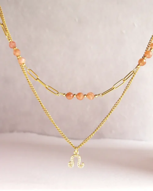 Collana del Leone con Pietra del Sole