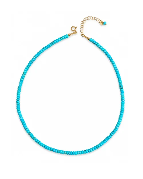 Collana in turchese naturale dell'arizona